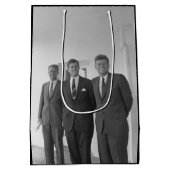 ジョン・ケネディ大統領とアメリカキャメロット兄弟 ミディアムペーパーバッグ (裏面)