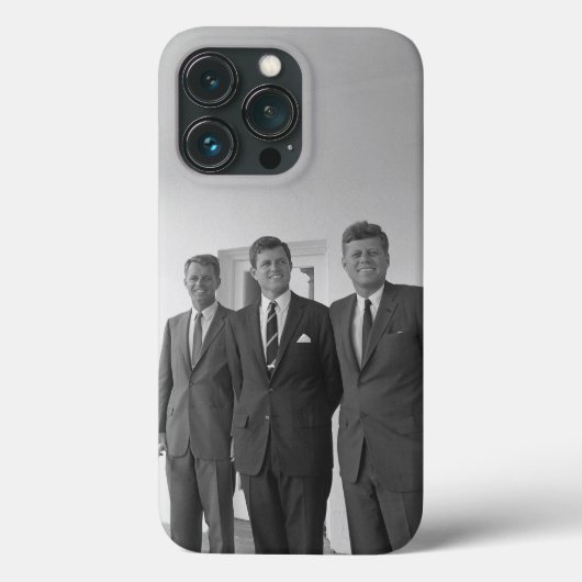 ジョン・ケネディ大統領とアメリカキャメロット兄弟 Case-Mate iPhoneケース (裏面)