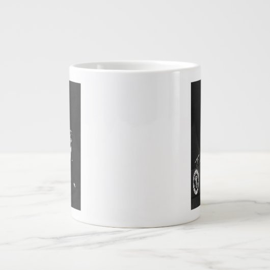 ジョン・ケネディ第35代米国大統領の会議 ジャンボコーヒーマグカップ (正面)