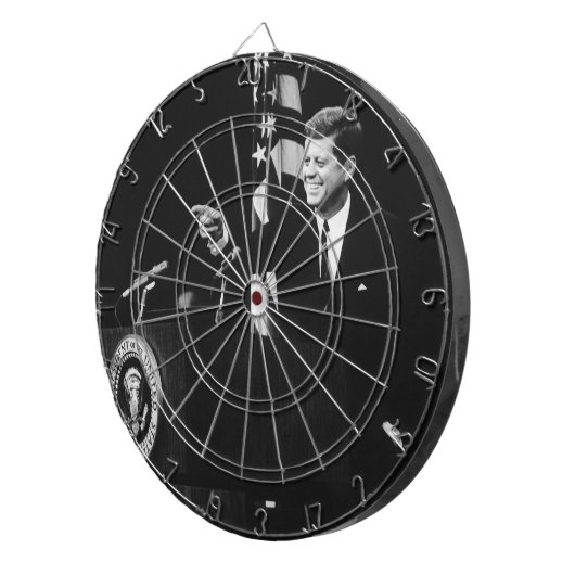 ジョン・ケネディ第35代米国大統領の会議 ダーツボード (正面右)
