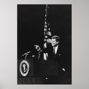 ジョン・ケネディ第35代米国大統領の会議 ポスター