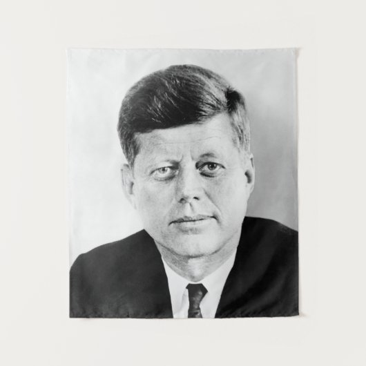 ジョン・ケネディ米大統領のホワイトハウス肖像画 タペストリー (正面)