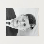ジョン・ケネディ米大統領のホワイトハウス肖像画 タペストリー (正面(横))