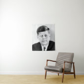 ジョン・ケネディ米大統領のホワイトハウス肖像画 タペストリー (インサイチュ)