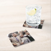 ジョン・ケネディ・ホワイトハウス大統領との兄弟 スクエアペーパーコースター (インサイチュ)