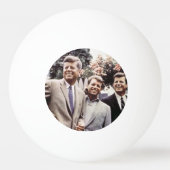 ジョン・ケネディ・ホワイトハウス大統領との兄弟 卓球ボール (正面)