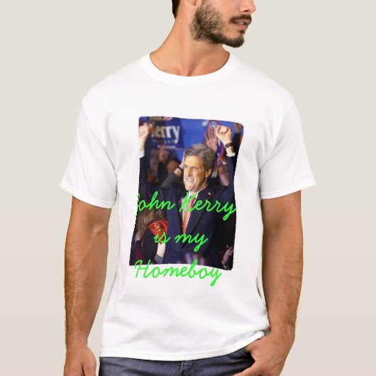 ジョン・ケリーは私の同郷人です Tシャツ (正面)