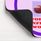 ジョン・ケリー・パープル・オウィー マウスパッド (コーナー)