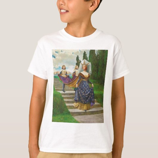 ジョン・コリアによる1910年頃の「偉大な貴婦人」 Tシャツ (正面)