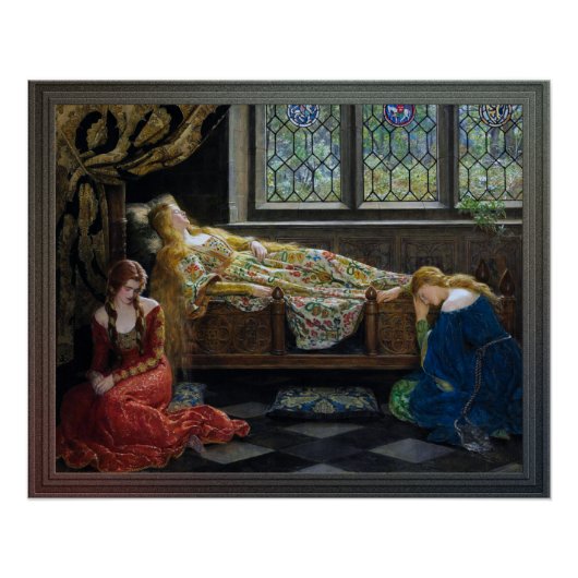 ジョン・コリアーによる眠れる美女 ポスター (正面)