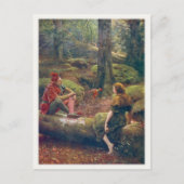 ジョン・コリアーの絵画付きのポストカード ポストカード (正面)