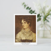 ジョン・コンスタブルによるマリア・ビクネルの肖像 ポストカード (スタンド正面)