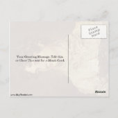 ジョン・コンスタブルによるマリア・ビクネルの肖像 ポストカード (裏面)