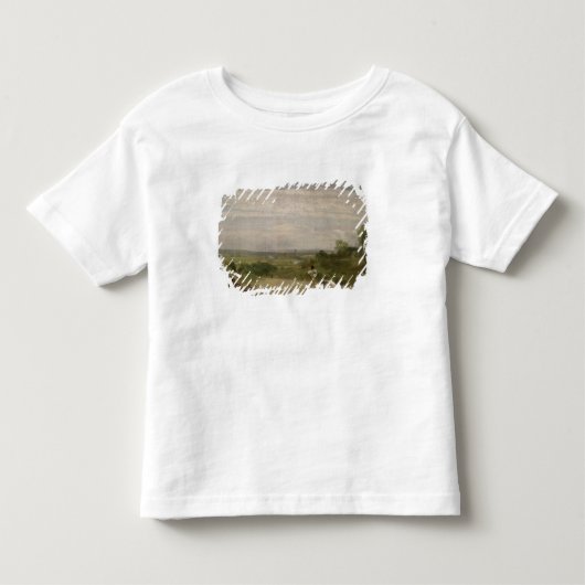 ジョン・コンスタブル|の夏の朝: LanghからのDedham トドラーTシャツ (正面)