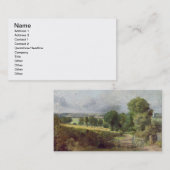 ジョン・コンスタブル|フェンの車線への入口 名刺 (正面/裏面)