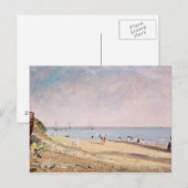 ジョン・コンスタブル|ブライトンのビーチ(キャンバスの油) ポストカード (正面/裏面)