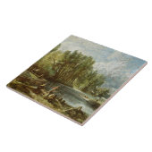 ジョン・コンスタブル|若いWaltonians - Stratford タイル (側面)