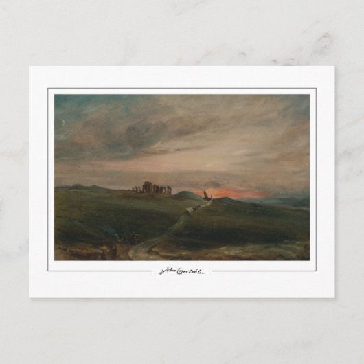 ジョン・コンスタブル #29-2 - 美術ポストカード ポストカード (正面)