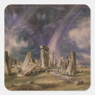 ジョン・コンスタブル Stonehenge 1835年 スクエアシール