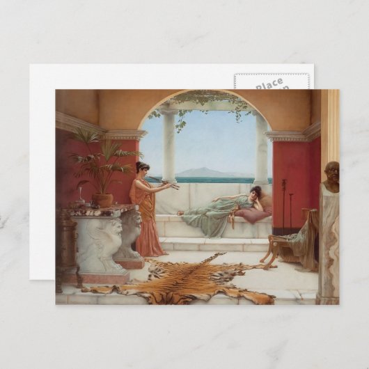 ジョン・ゴッドワード – 夏の日のスイートシエスタ ポストカード (正面/裏面)