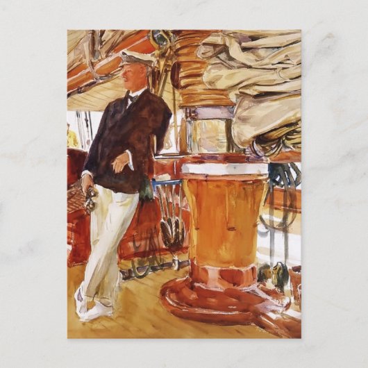 ジョン・サージェント – キャプテン・ハーバート・M・シアーズ ポストカード (正面)