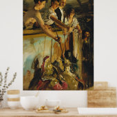 ジョン・サージェント・マリオネット ポスター (キッチン)