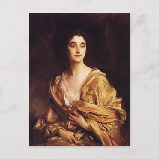 ジョン・サージェント – ロックサベージ伯爵婦人 ポストカード (正面)