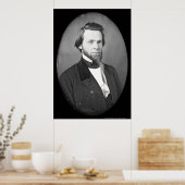 ジョン・シャーマン・オハイオ・ダゲレオタイプ1846 ポスター (キッチン)