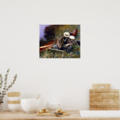 ジョン・シンガーが戸外勉強 ポスター (キッチン)