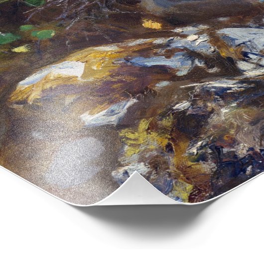 ジョン・シンガーはマスターと彼の生徒のポストを満足した フォトプリント            (角)