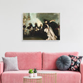 ジョン・シンガー・サルゲント – El Jaleo キャンバスプリント (インサイチュ (リビング))