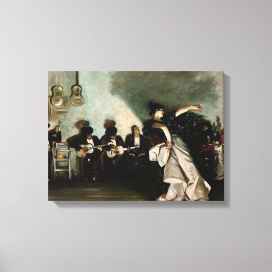 ジョン・シンガー・サルゲント – El Jaleo キャンバスプリント (正面)