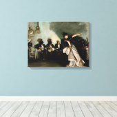 ジョン・シンガー・サルゲント – El Jaleo キャンバスプリント (インサイチュ (ウッドフロア))