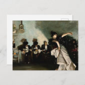 ジョン・シンガー・サルゲント – El Jaleo ポストカード (正面/裏面)