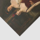 ジョン・シンガー・サージェントによるエナとベティの娘 薄葉紙 (詳細)