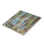 ジョン・シンガー・サージェントによるコルフの柏 タイル (側面)