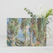 ジョン・シンガー・サージェントによるコルフ・サイプレス (スタンド正面)