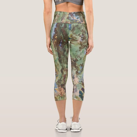 ジョン・シンガー・サージェントによるコルフ・サイプレス カプリレギンス (裏面)