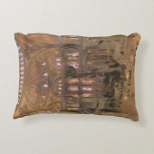 ジョン・シンガー・サージェントによるサンタ・ソフィアのスケッチ アクセントクッション (裏面)