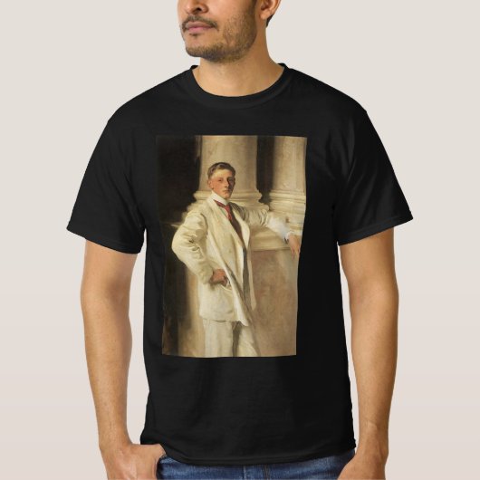 ジョン・シンガー・サージェントによるダルハウジー伯爵 Tシャツ (正面)