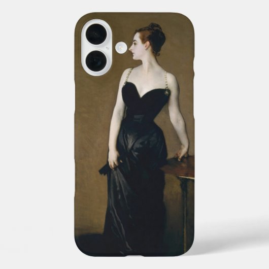 ジョン・シンガー・サージェントによるマダムXの肖像画 Case-Mate iPhoneケース (裏面)