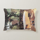 ジョン・シンガー・サージェントによるワイングラス2杯 アクセントクッション (裏面)