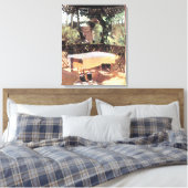 ジョン・シンガー・サージェントによるワイングラス2杯 キャンバスプリント (インサイチュ (寝室))