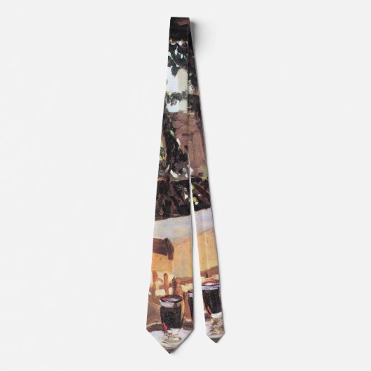 ジョン・シンガー・サージェントによるワイングラス2杯 ネクタイ (正面)