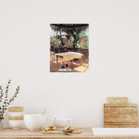 ジョン・シンガー・サージェントによるワイングラス2杯 ポスター (キッチン)