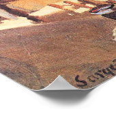 ジョン・シンガー・サージェントによるワイングラス2杯 ポスター (角)