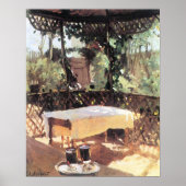 ジョン・シンガー・サージェントによるワイングラス2杯 ポスター (正面)