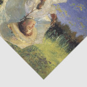 ジョン・シンガー・サージェントによる朝の散歩 薄葉紙 (詳細)