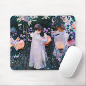 ジョン・シンガー・サージェントのカーネーションユリユリは上がりました マウスパッド (マウス)