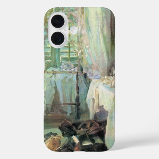 ジョン・シンガー・サージェントのホテルルーム Case-Mate iPhoneケース (裏面)